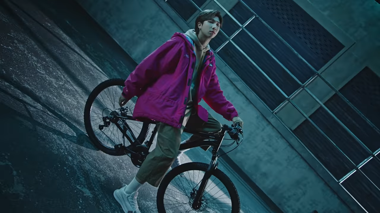 BTS X FILA ON THE STREET